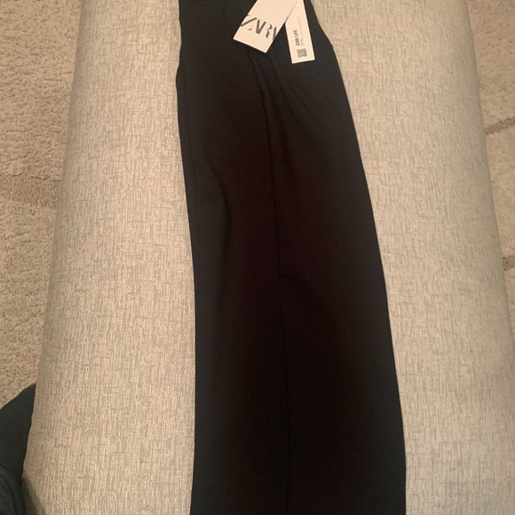 Cropped Culotes Zara Wide Leg Pants Size XS - Picture 8 of 10